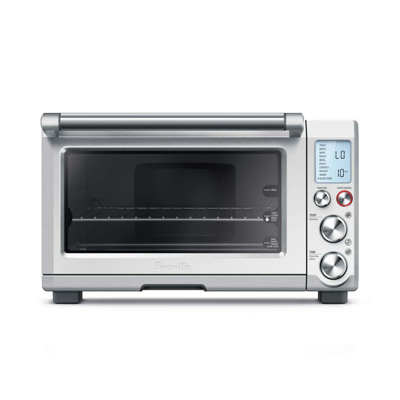 Breville Smart Oven Plus BOV810 in brushed stainless steel, exact BOV810 control panel visible