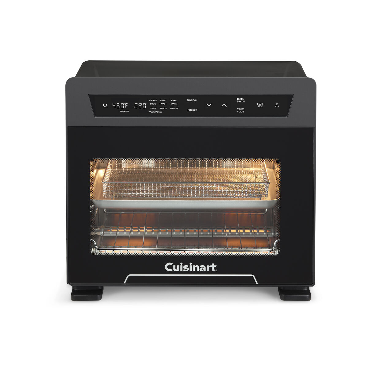 Front view of the Cuisinart TOA-110 10-in-1 XL Digital Air Fryer Oven from its exact-model US manufacturer gallery
