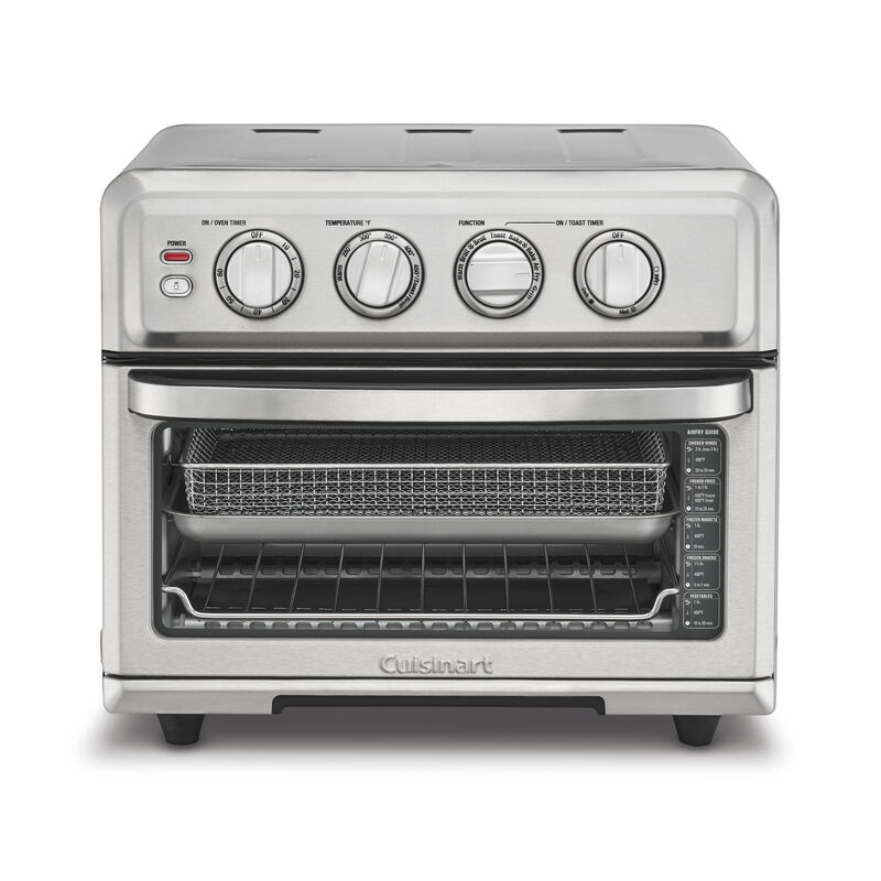 Cuisinart discontinued TOA-70BKS four-dial Air Fryer Toaster Oven with Grill as shown in the official support-index gallery