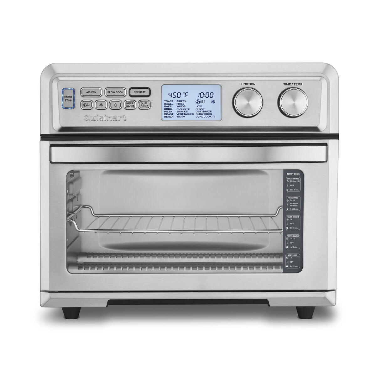 Front view of the Cuisinart Large Air Fryer Toaster Oven used in the exact TOA-95NAS gallery; the image itself does not identify the model suffix